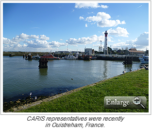 CARIS representatives were recently in Ouistreham, France. 